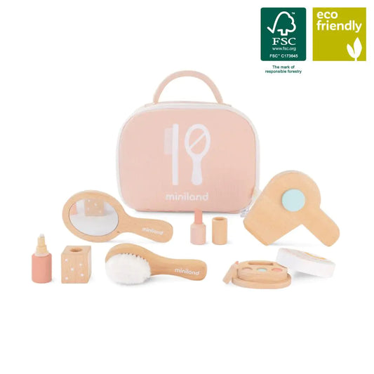 Doll Wooden Pretend Beauty Set