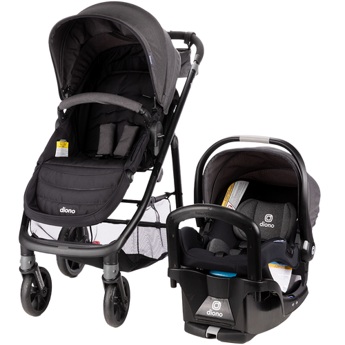 Quantum® 4 3-in-1 Travel System with LiteClik®30 R SafePlus® Infant Car Seat and Base