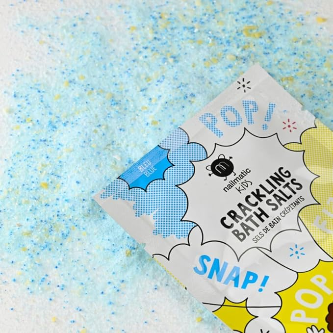 Blue Crackling Bath Salts