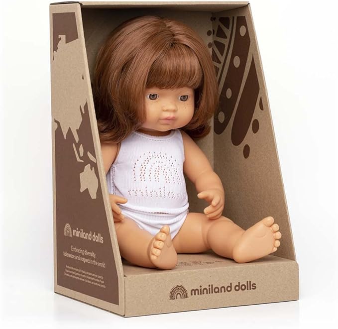 Baby Doll Redhead Girl 15"