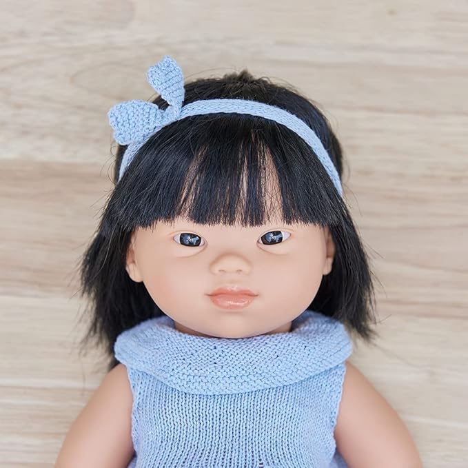 Baby doll asian girl with Down Syndrome 15"