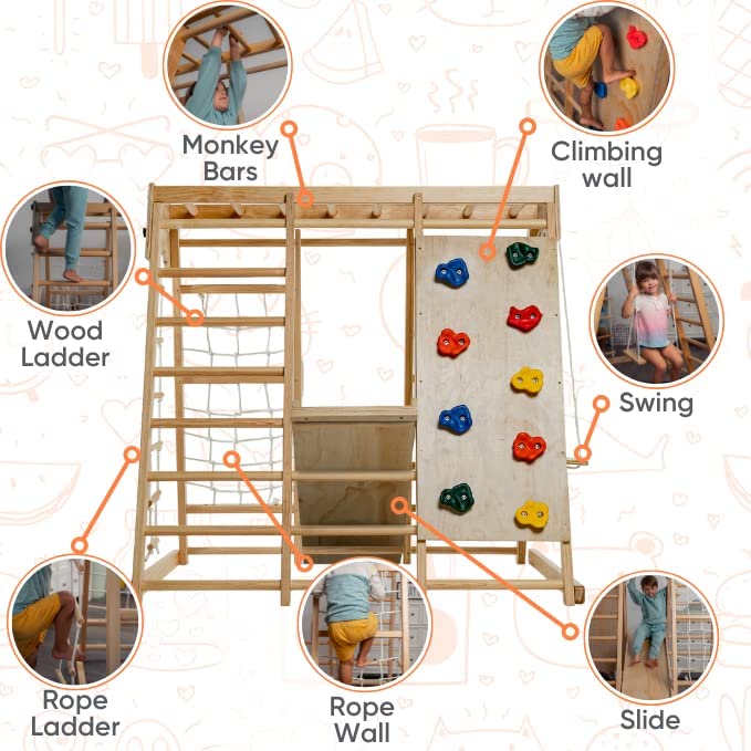 Magnolia - Real Wood 7-in-1 Playset