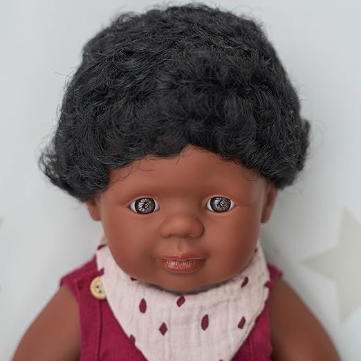 Baby Doll African-American boy 15"