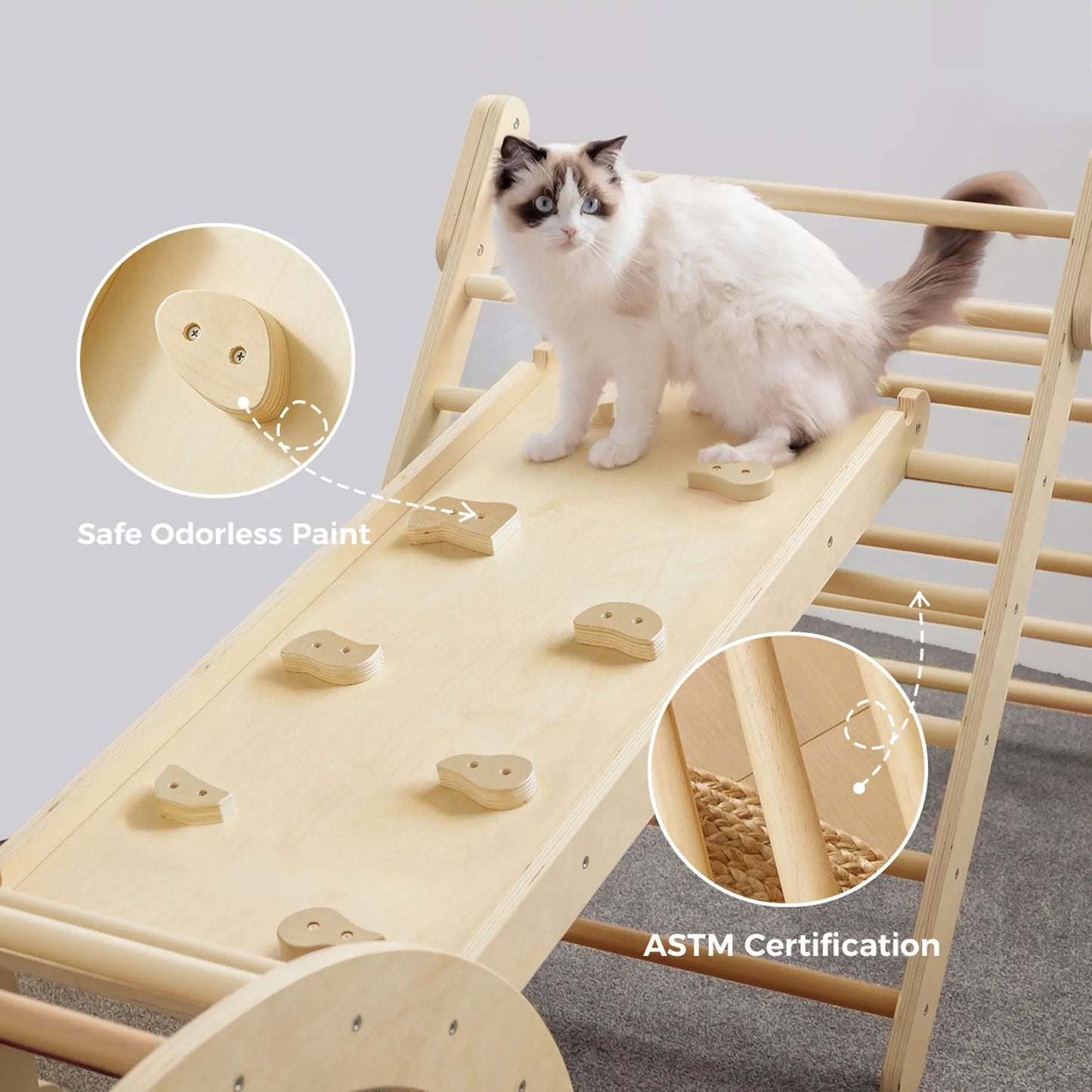 Tiny Land® 7-in-1 Montessori Climbing Set