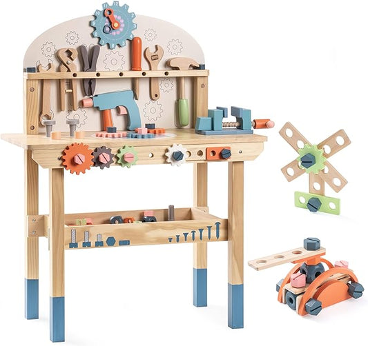 Tool Time Work Bench With Accessories - Oliver Ruffus