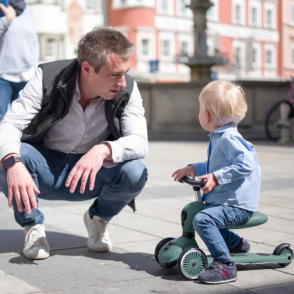 2-in-1 Scooter - Highway Kick 1 Kickboard | Peach