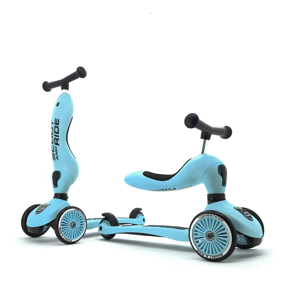 2-in-1 Scooter - Highway Kick 1 Kickboard | Blueberry