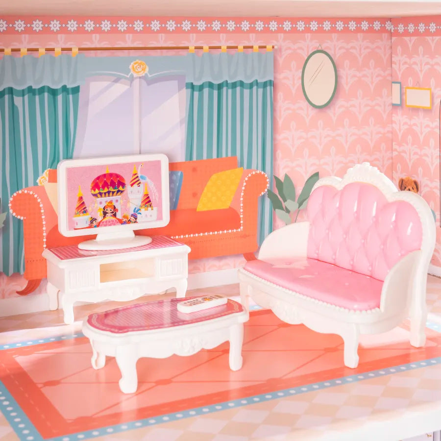 Grand Manor Doll House with Accessories - Oliver Ruffus