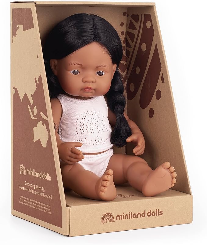 Baby Doll Native American Girl 15"