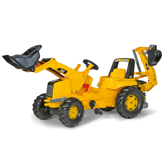 CAT Front Loader With Backhoe Pedal Tractor