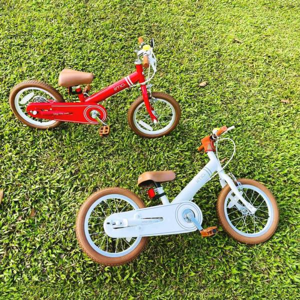 iimo 2-in-1 Balance Bike 14" (Balance Bike to Pedal Bike)