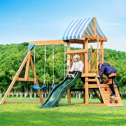 ROBUD Swing Set with 2 Swings