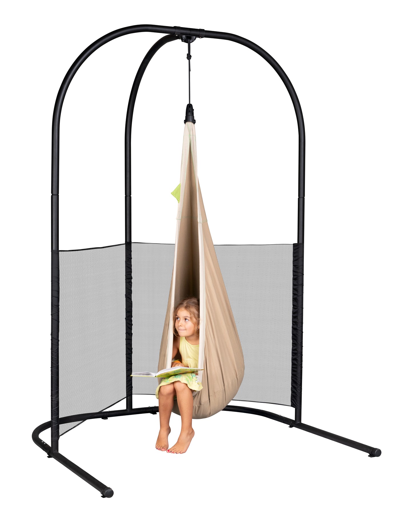 Arcada - Galvanized Steel Stand for Hammock Chairs and Kids Hanging Nests