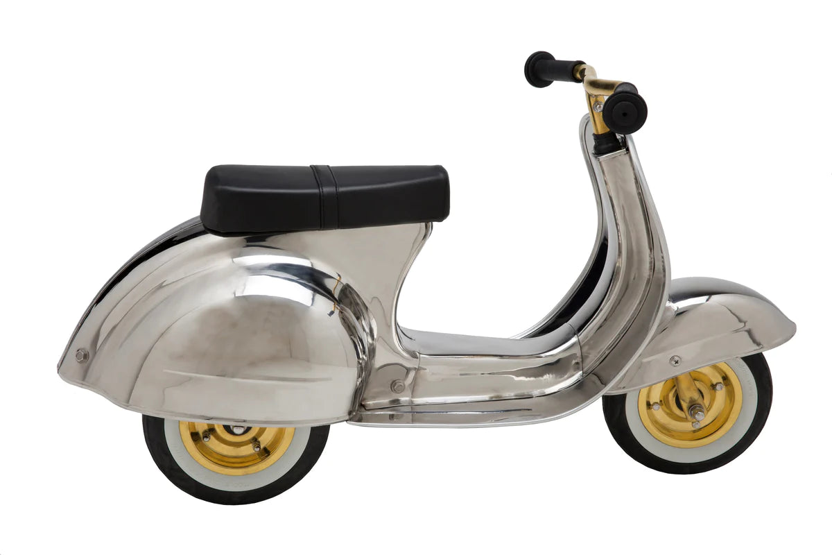 PRIMO DELUXE stainless steel (limited edition) Ride On Scooter *Coming Soon! - Oliver Ruffus