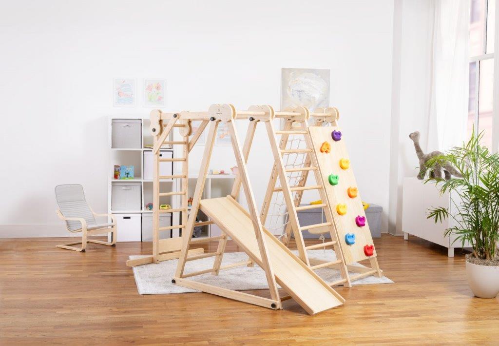 Chestnut - 8-in-1 Jungle Gym for Toddlers