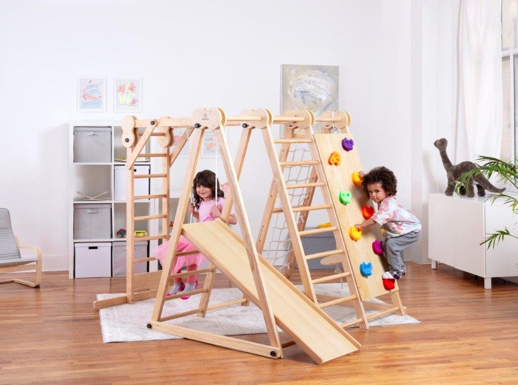 Chestnut - 8-in-1 Jungle Gym for Toddlers