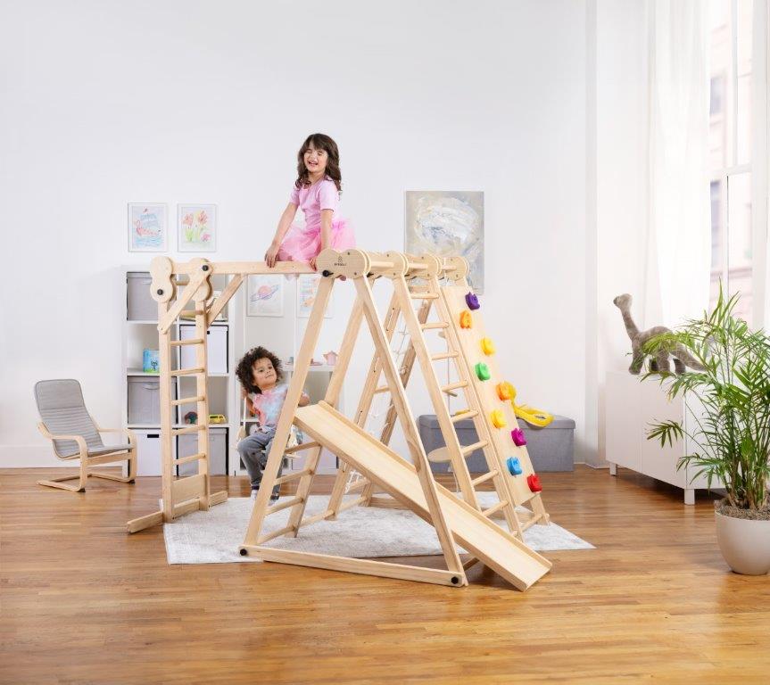 Chestnut - 8-in-1 Jungle Gym for Toddlers