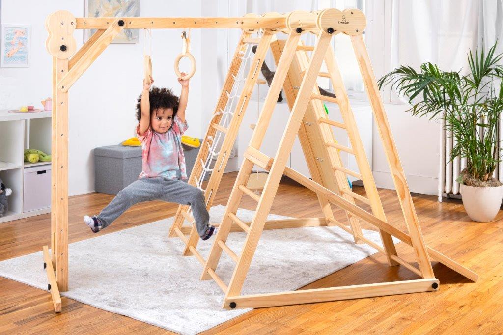 Chestnut - 8-in-1 Jungle Gym for Toddlers