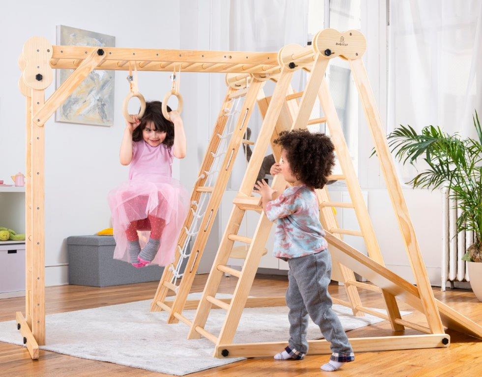 Chestnut - 8-in-1 Jungle Gym for Toddlers