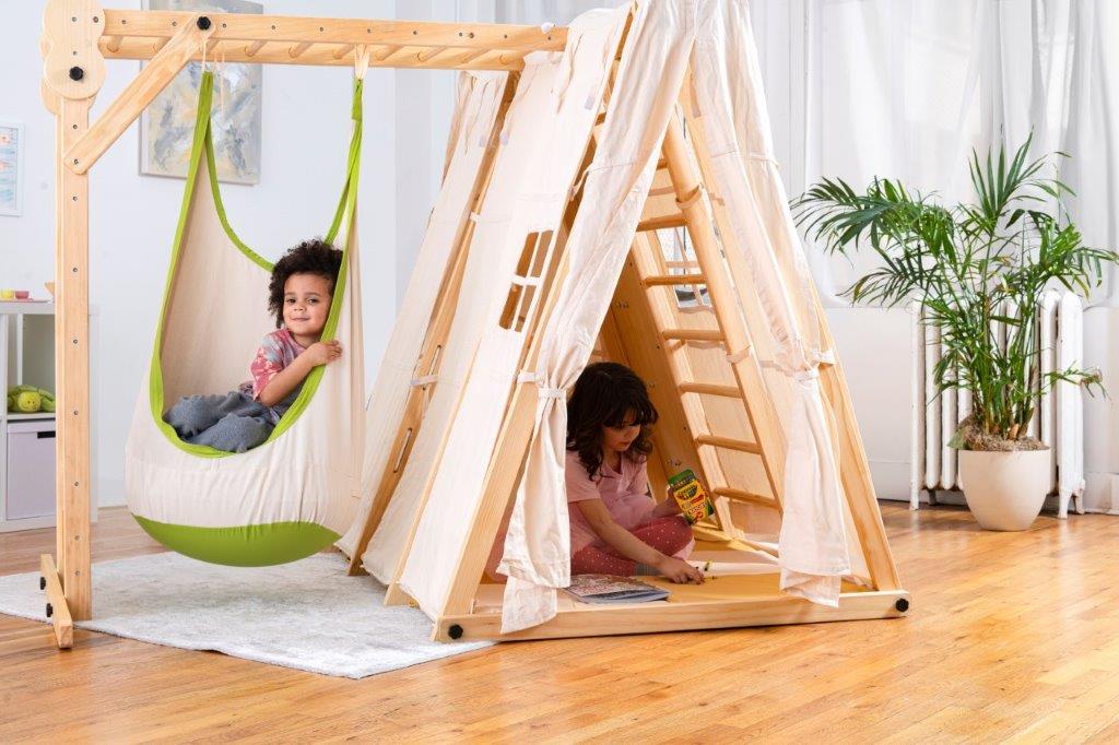 Chestnut - 8-in-1 Jungle Gym for Toddlers