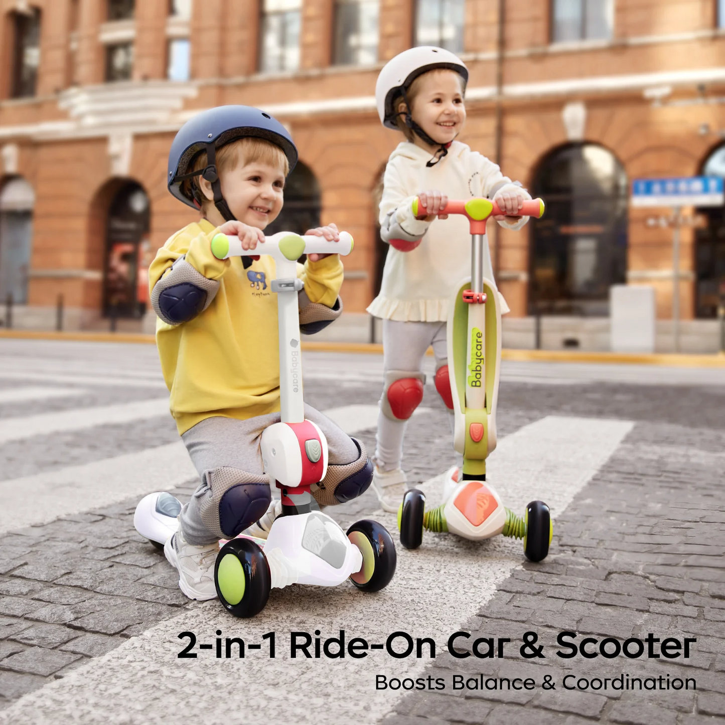 2-IN-1 Scooter