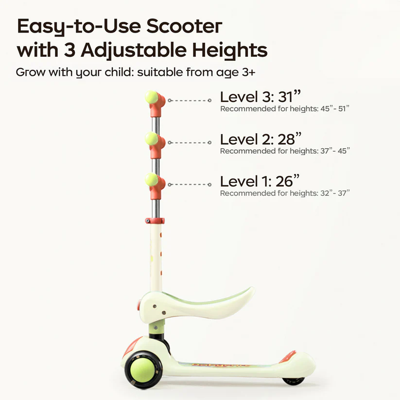 2-IN-1 Scooter