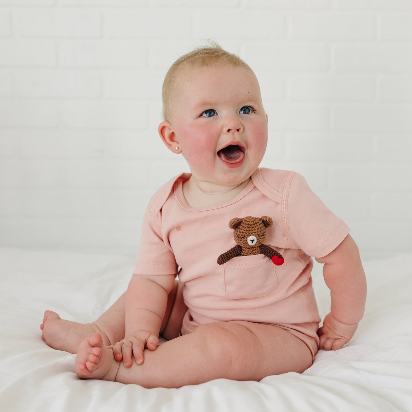 Bodysuit in Cotton Candy
