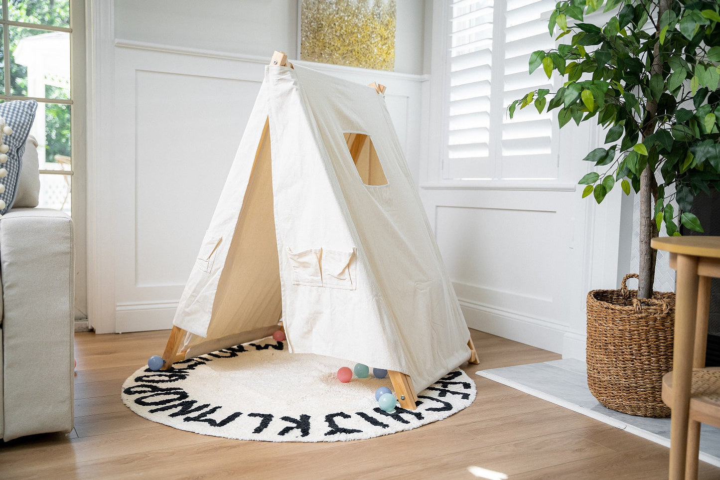 Tent Covering For Avenlur Spruce - Baby and Toddler Foldable Swing Set - Swing Set Sold Separately