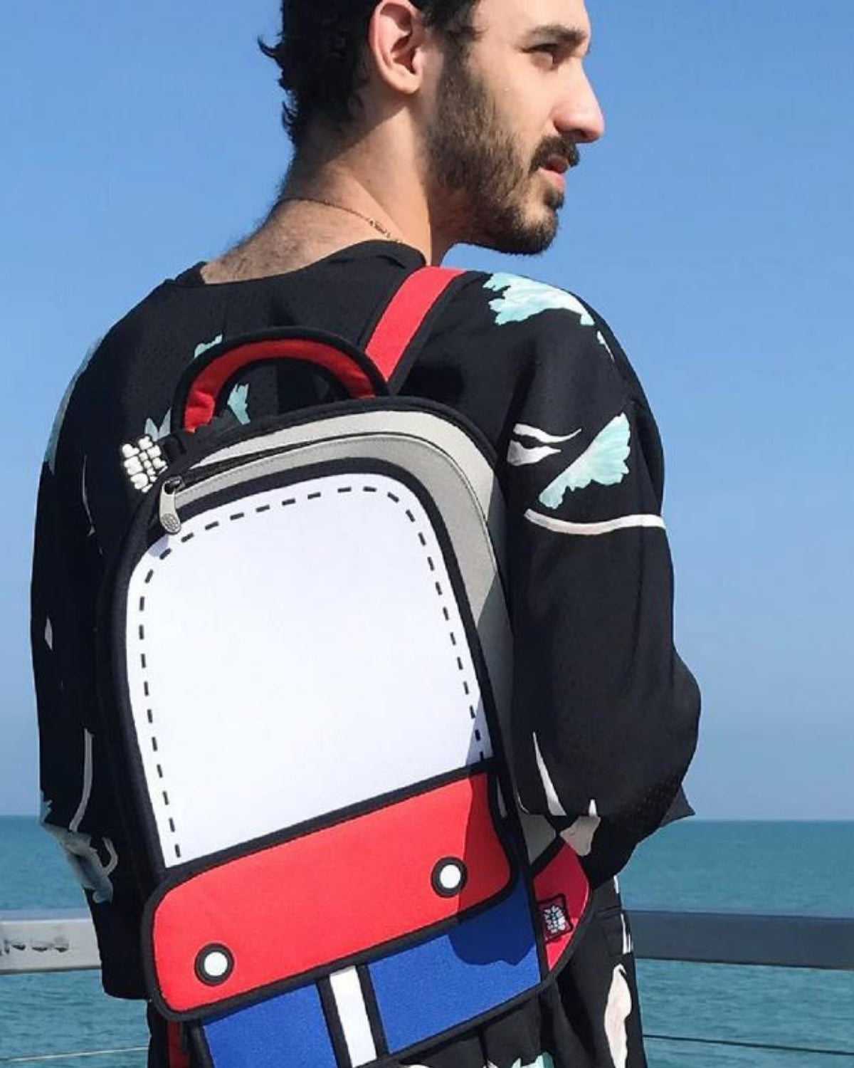 2D Backpack ADVENTURE Red