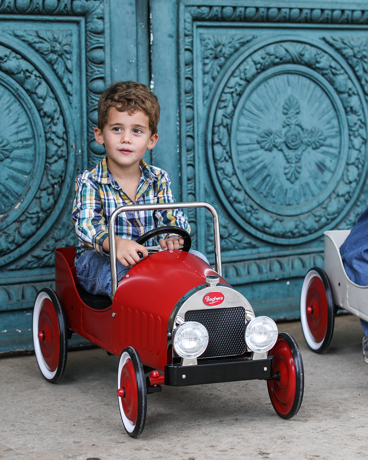 Ride-On Classic Pedal Car Red