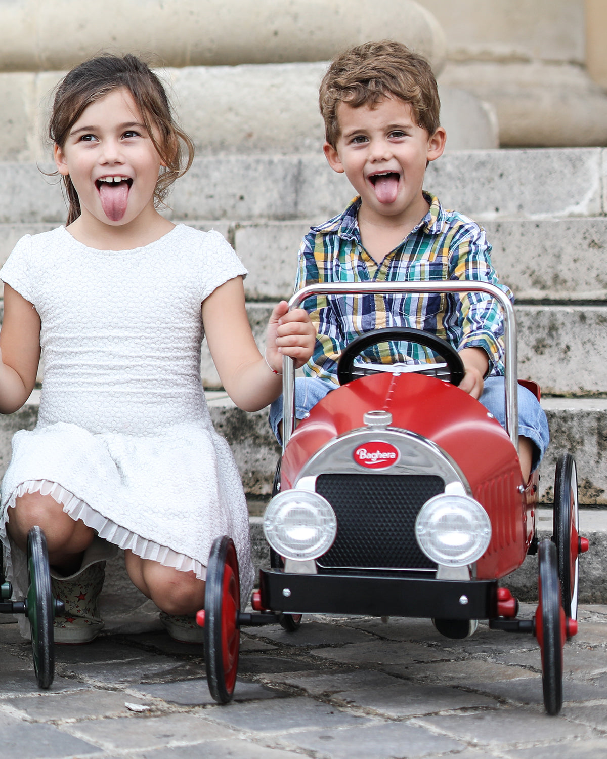 Ride-On Classic Pedal Car Red