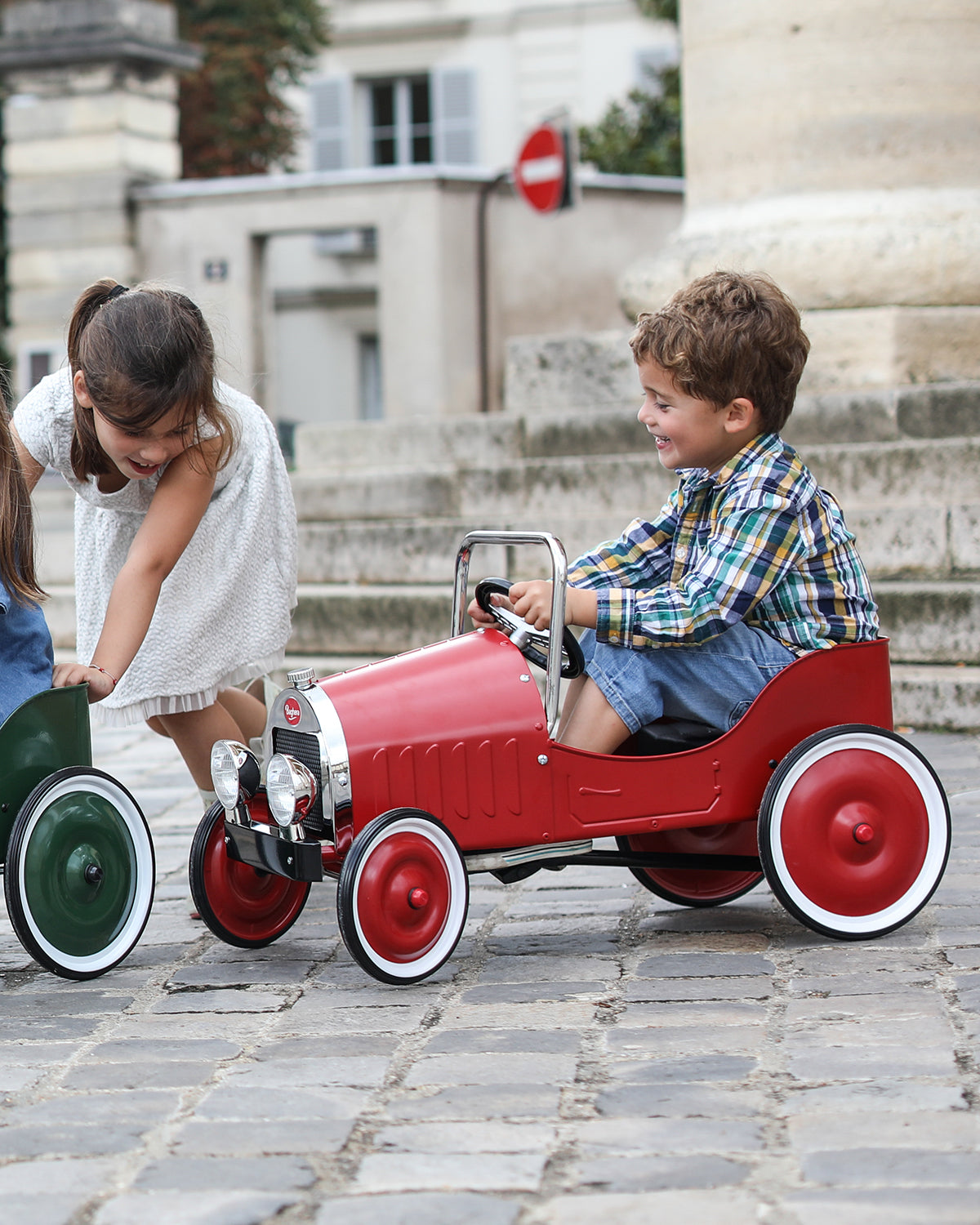 Ride-On Classic Pedal Car Red