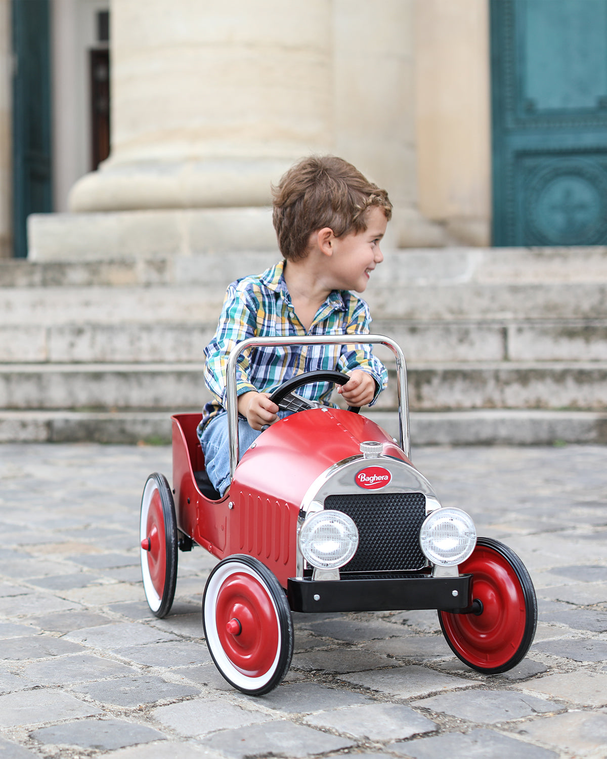 Ride-On Classic Pedal Car Red