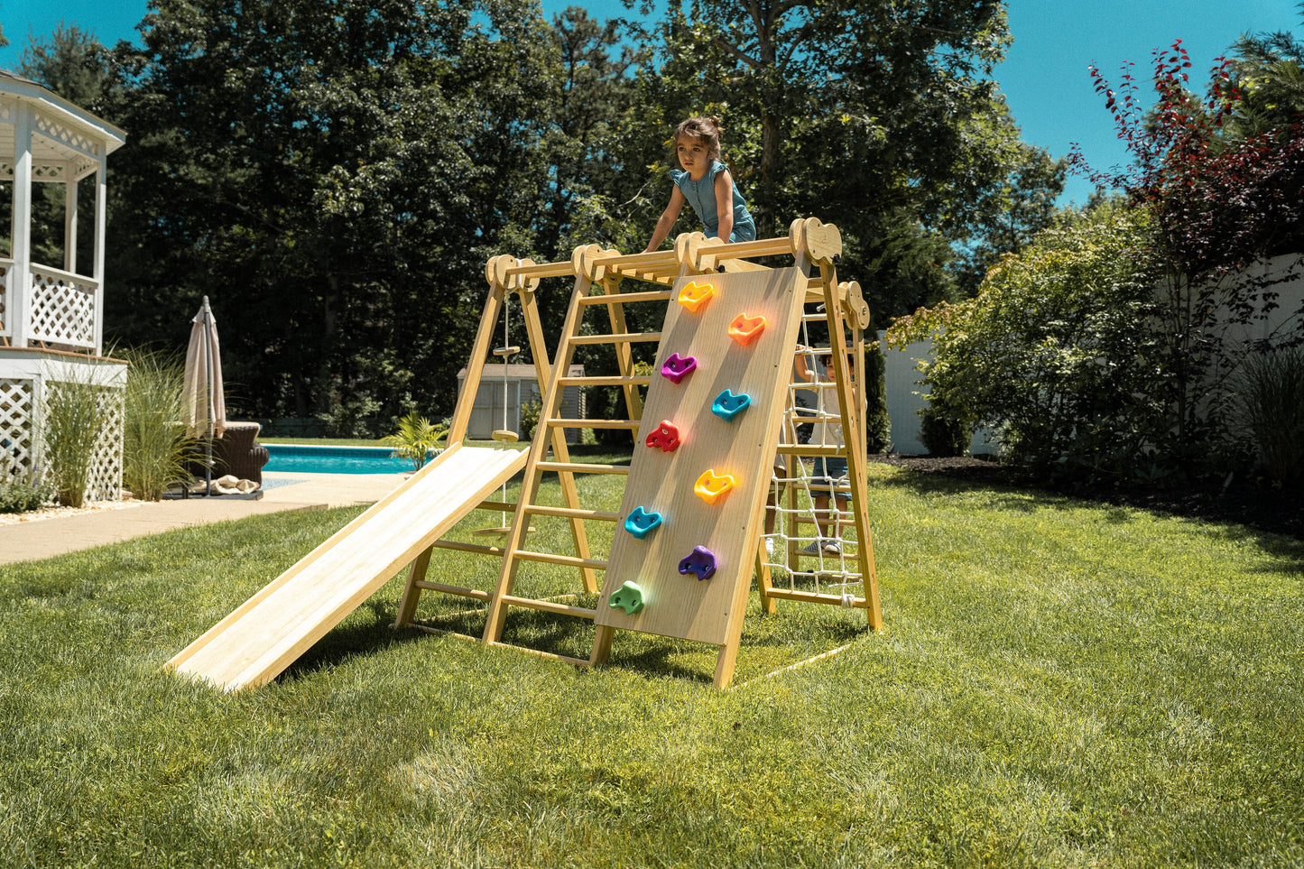 Chestnut - 8-in-1 Jungle Gym for Toddlers