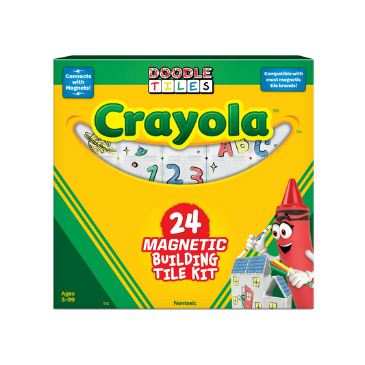 Crayola 24 Piece Doodle Colors Building Set