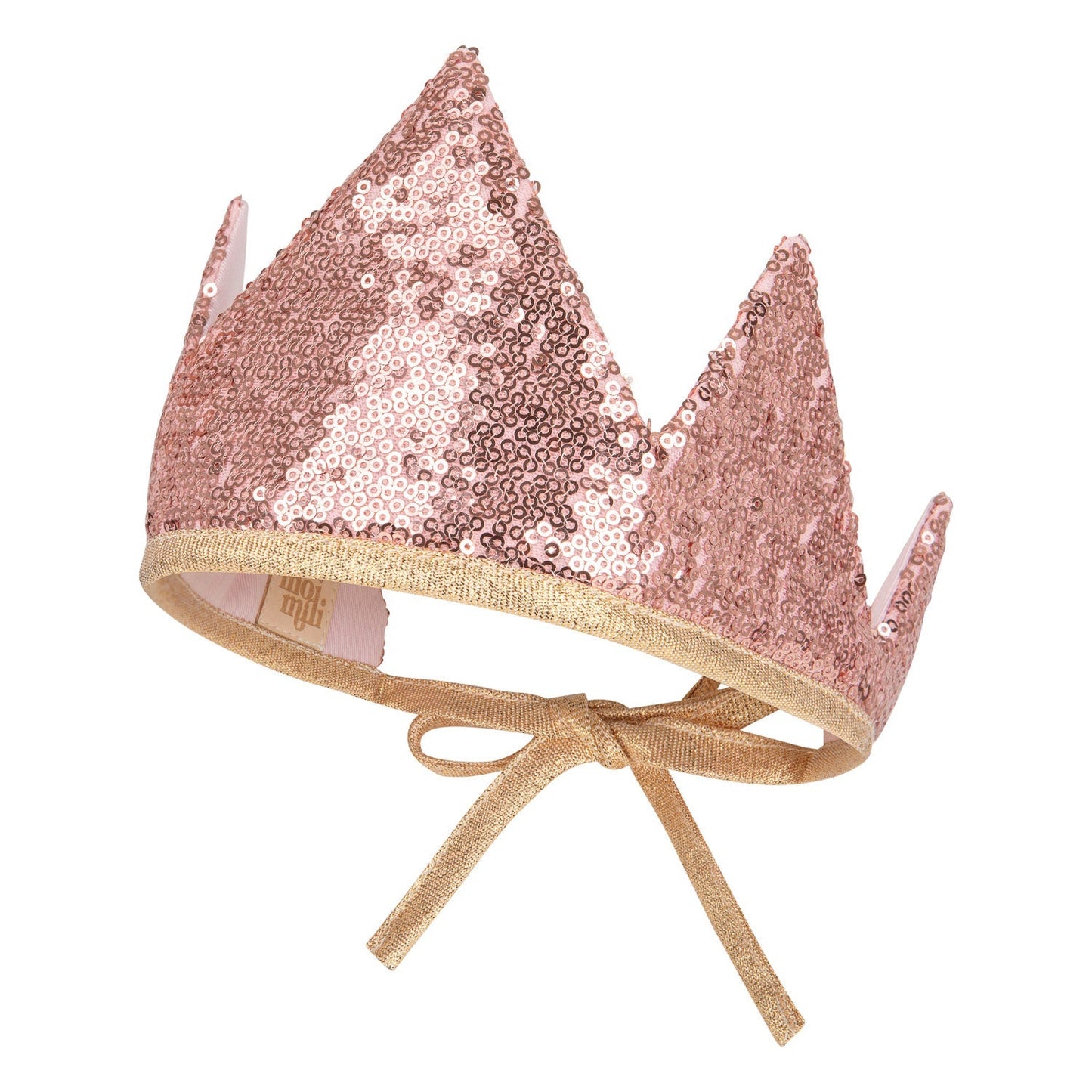 Pink Sequins Crown