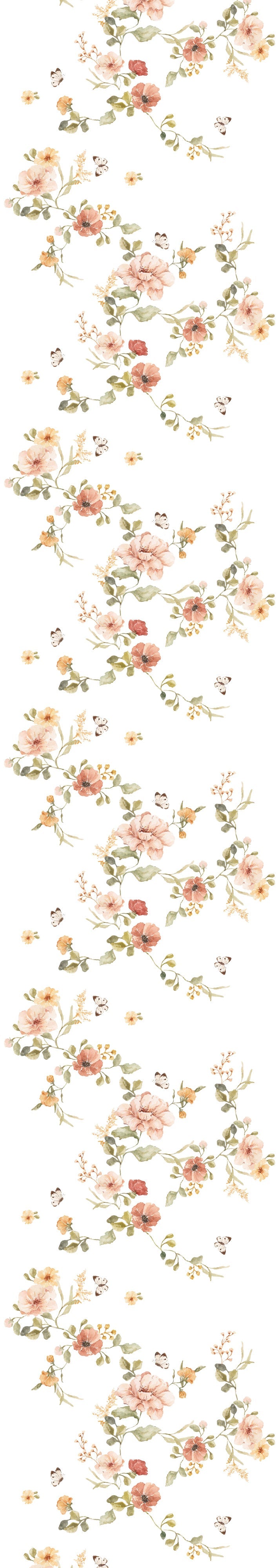 Floral Vintage Wallpaper