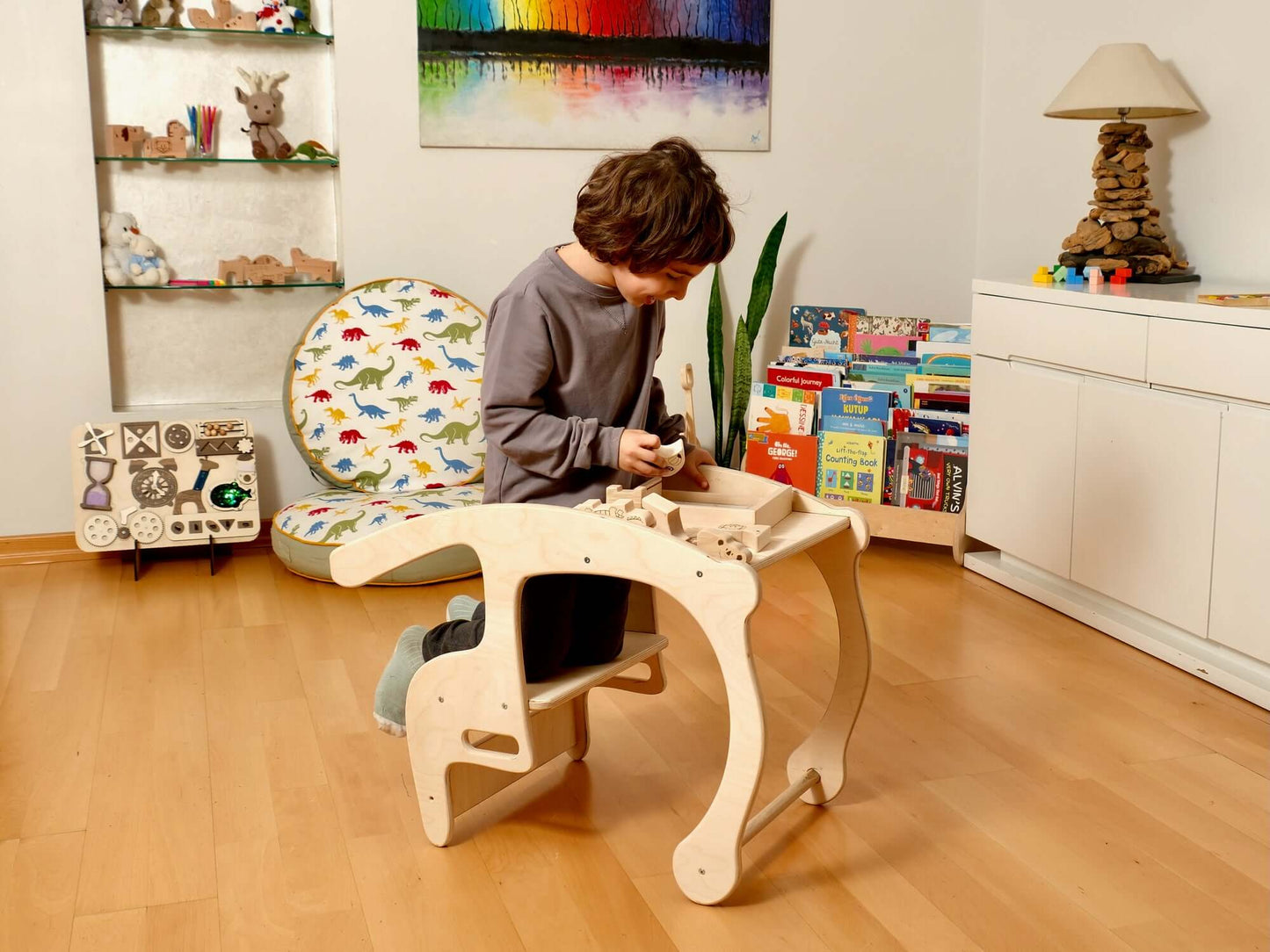 2in1 toddler rocking chair and toddler table | Eco-Friendly Kids Furniture - Kidodido