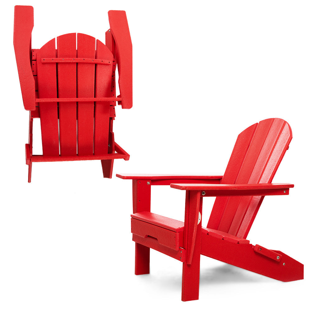 Heritage Folding Adirondack Chair by ResinTEAK