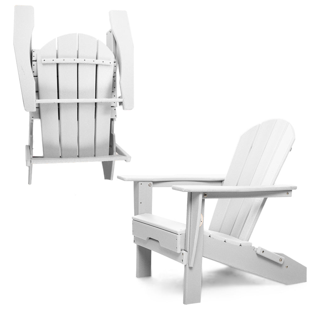 Heritage Folding Adirondack Chair by ResinTEAK