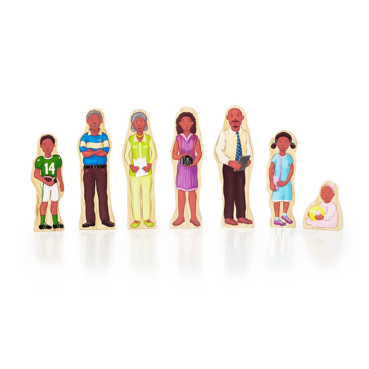 Wedgies Multi-Cultural Family Set