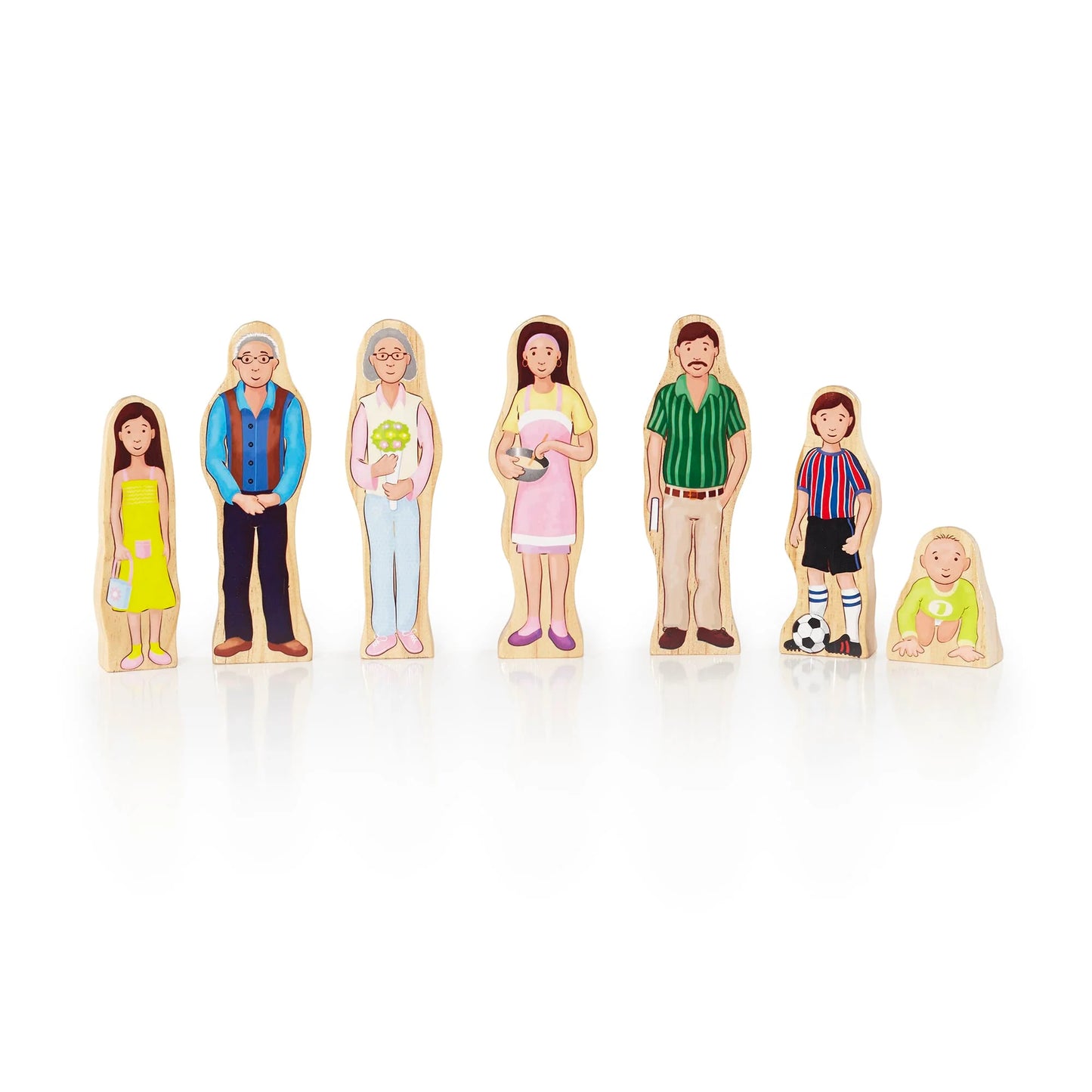 Wedgies Multi-Cultural Family Set