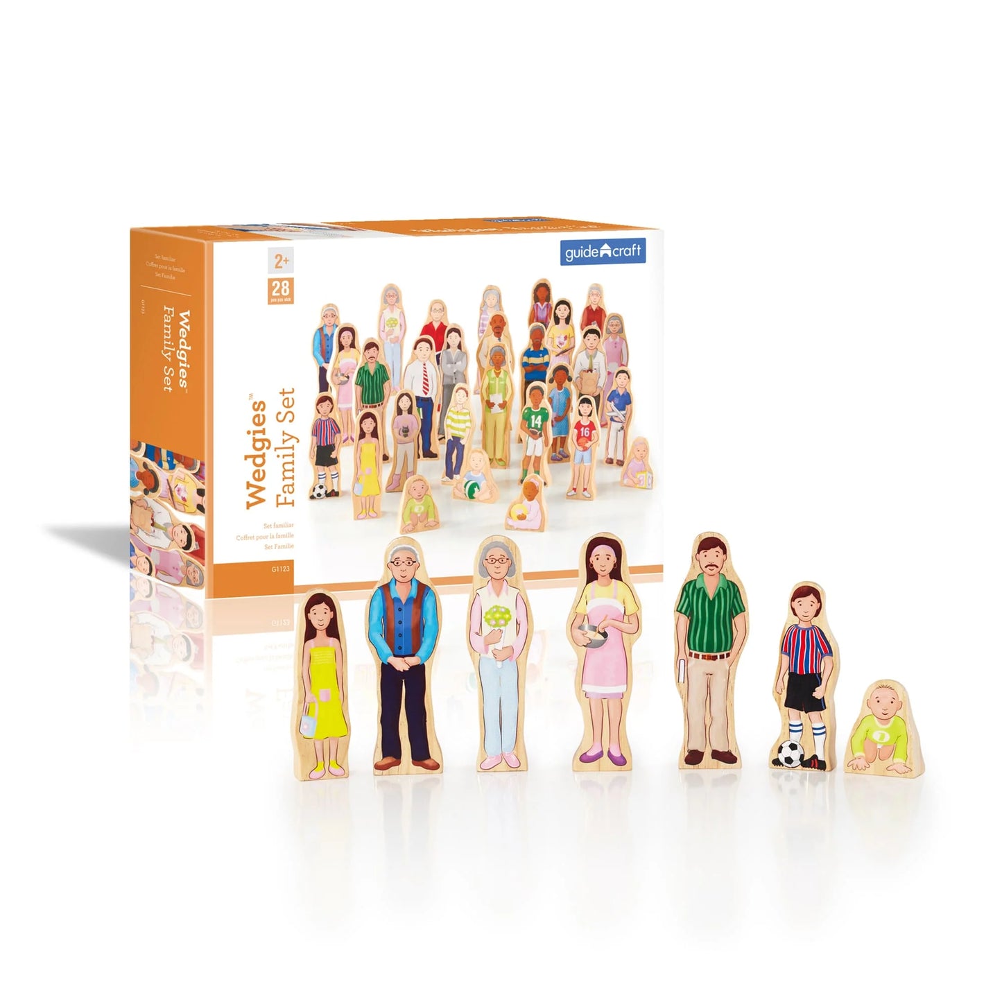 Wedgies Multi-Cultural Family Set