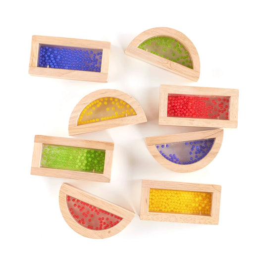 Rainbow Blocks - Crystal Bead