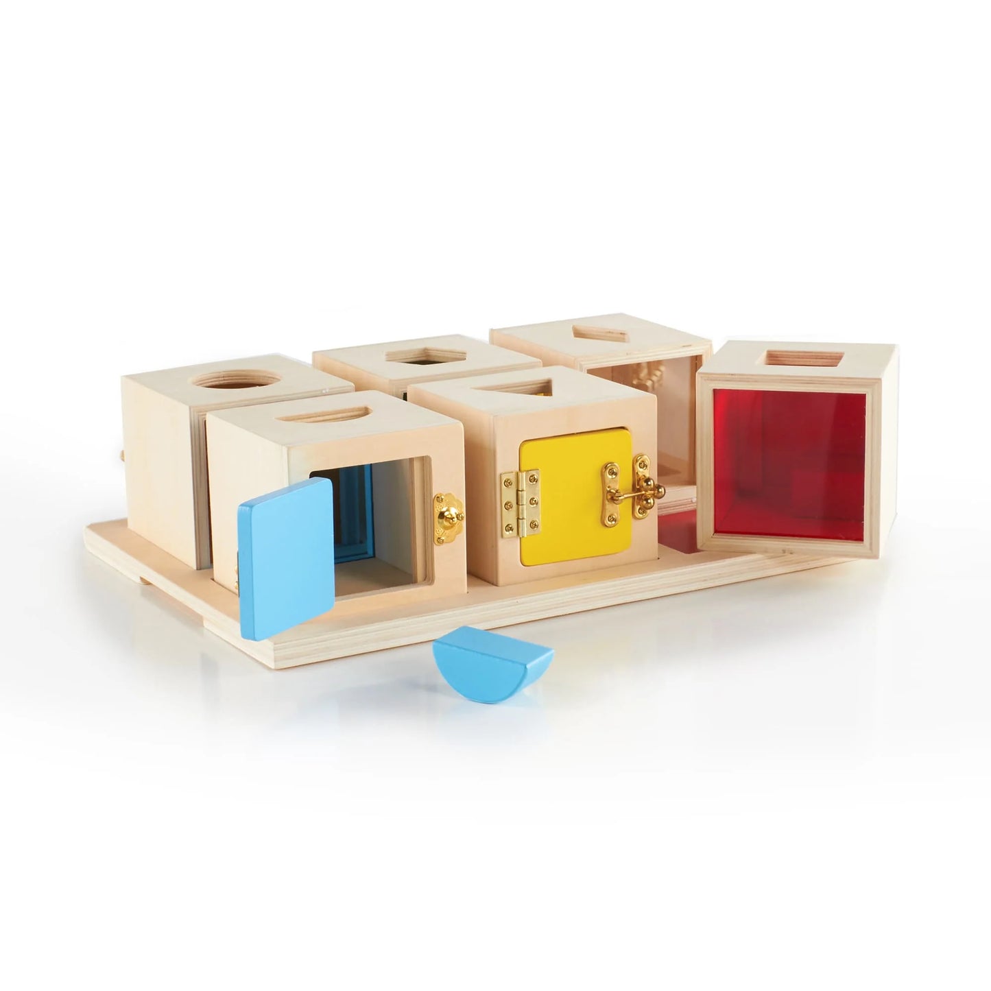 Peekaboo Lock Boxes Set of 6