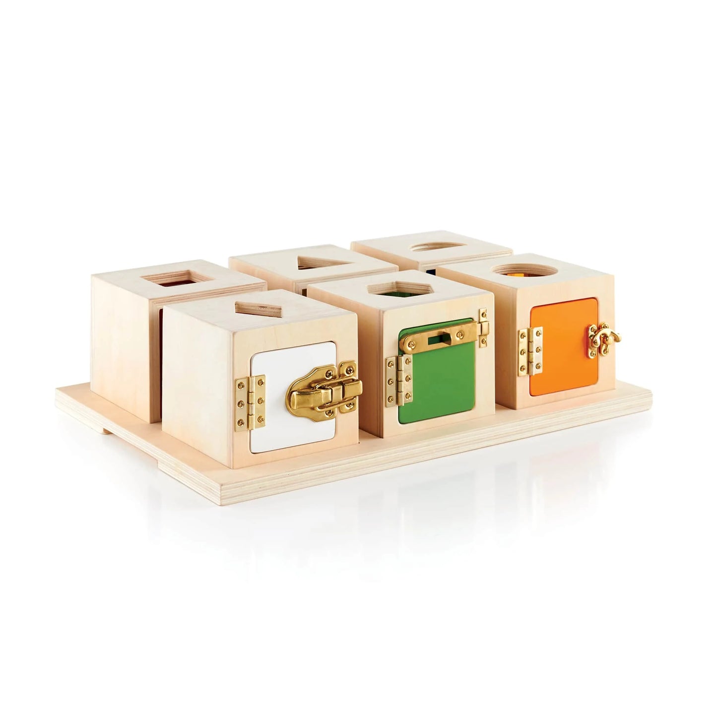 Peekaboo Lock Boxes Set of 6