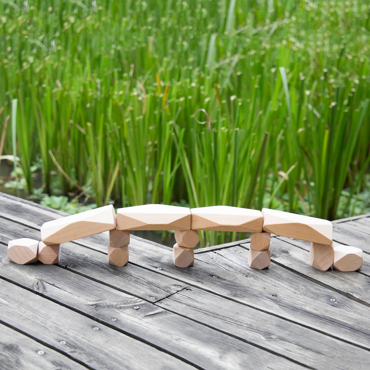 Wood Stackers - Standing Stones