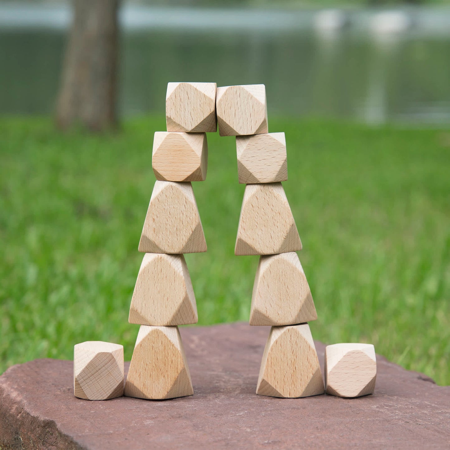 Wood Stackers - Standing Stones