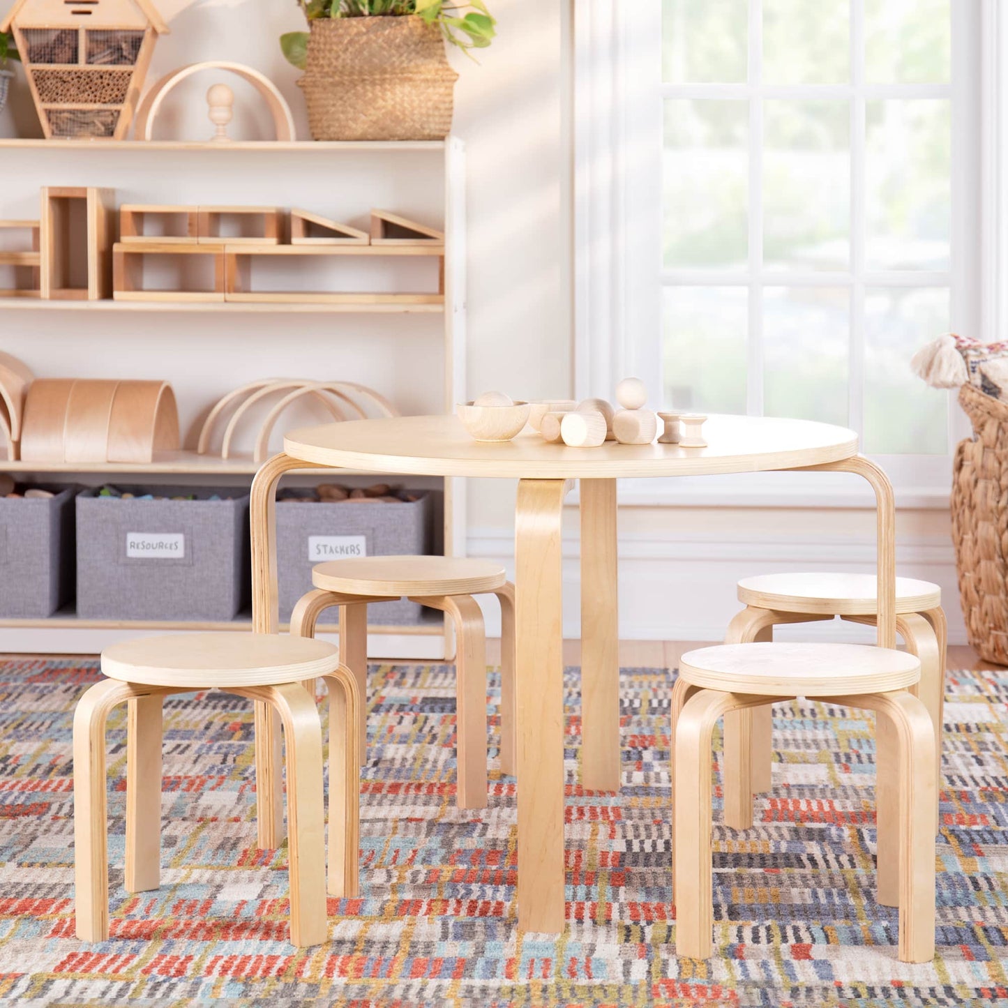 Nordic Toddler Table and Chair Set