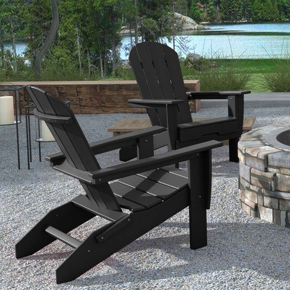 Heritage Folding Adirondack Chair by ResinTEAK